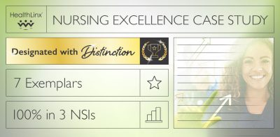 Magnet® Initial Designation with Distinction, Exemplars in RN Engagement & NSIs – Case Study #3799