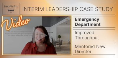 Emergency Department Interim Leadership Case Study #1189