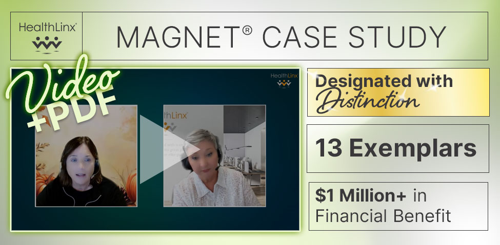 Magnet Case Study. Video + PDF. Designation with Distinction. 13 Exemplars. $1 Million in Financial Benefit